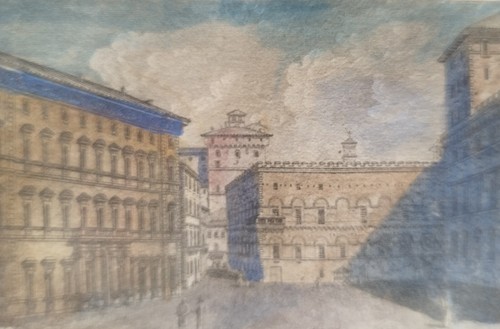 Antica stampa 1838 - antica, a