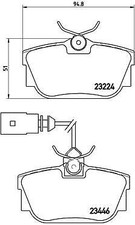 BREMBO P85046 Kit pastiglie