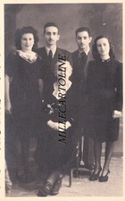 CAMPI SALENTINA:  fotocart. di Gruppo di Famiglia 1943 - fotogr. G. Sicoli