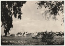 BRINDISI - PANORAMA DEL PORTO