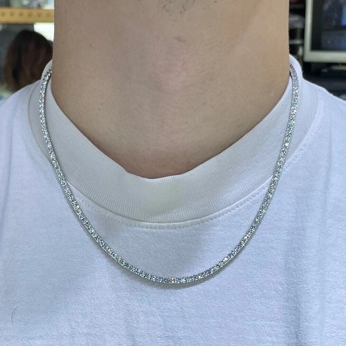 Collana tennis diamanti - collana,