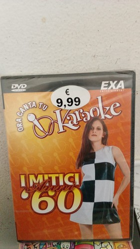 Mitici anni karaoke dvd - mitici, 60