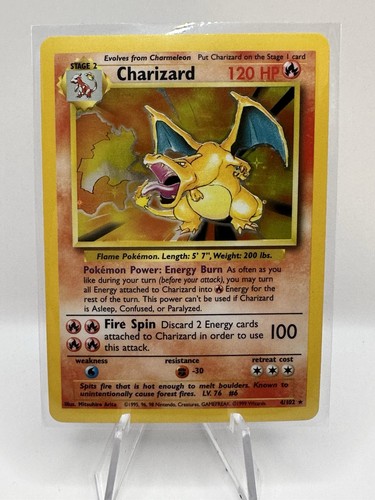 Charizard 102 set base - 4/102,