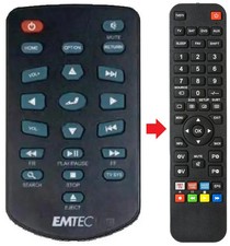 Telecomando adatto per EMTEC
