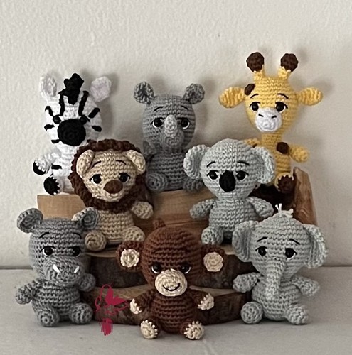 Safari animali uncinetto