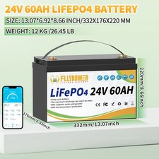 Batteria litio 24v 60ah - batteria,