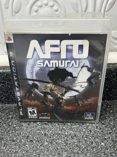 Afro samurai sony - samurai, playstation