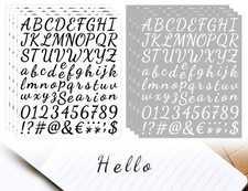 KAPSING 8 fogli di lettere