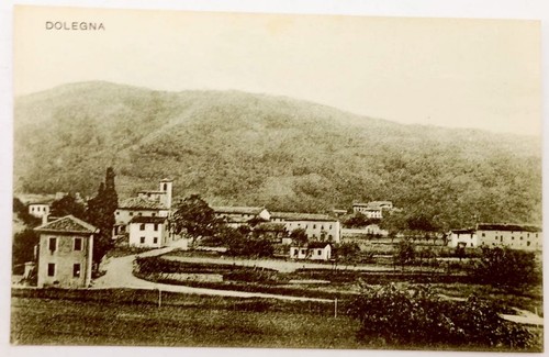 Cartolina antica dolegna - cartolina,