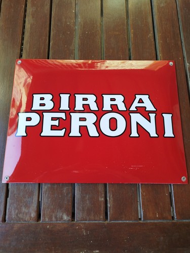Targa smaltata peroni - targa,