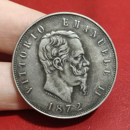 Lire 1872 roma riconio - lire, di