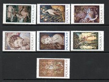 POLONIA MNH 1970 SG2022-2028