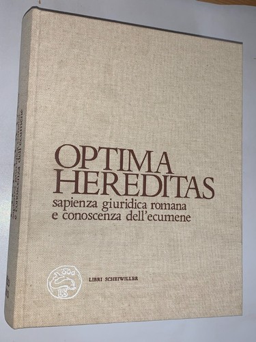 Optima hereditas antica - optima,