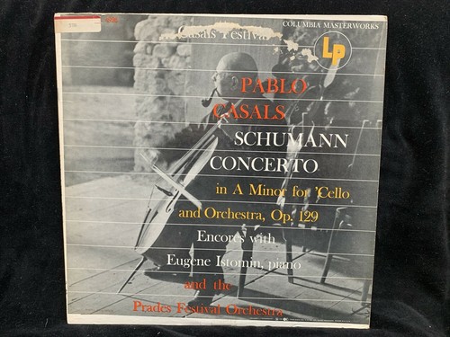 Pablo casals cello - pablo, schumann