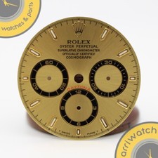 Rolex DAYTONA Zenith 16523 16528 Tritium GENUINE Champagne Dial 4030