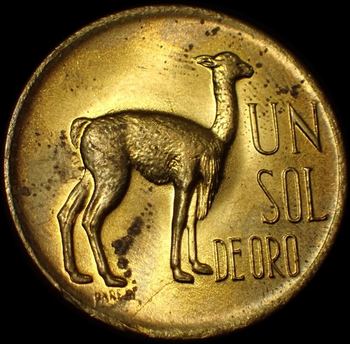 Perù sol oro 1970 - perù, 1