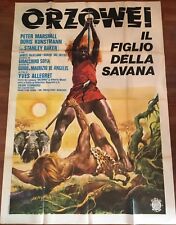 manifesto,4F W Orzowei, il figlio della savana Yves Allégret Marshall,Baker 1976