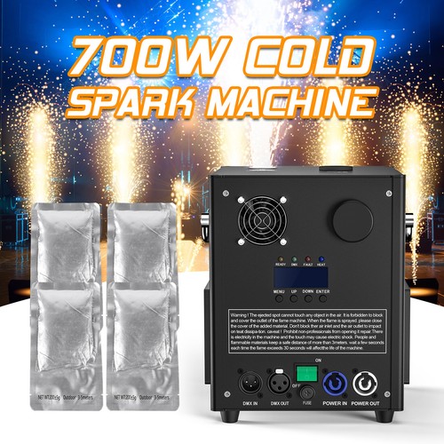 700w cold spark machine dmx - spark,