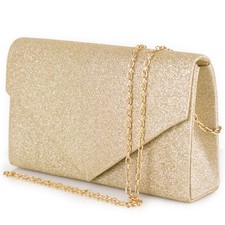 Pochette oro donna da