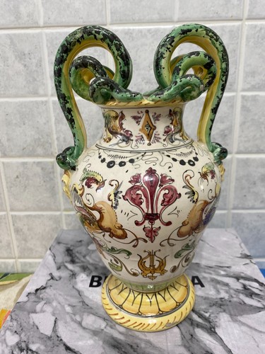 Vaso brocca maiolica ceramica - brocca,