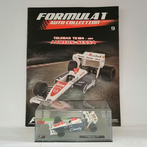 Toleman tg184 1984 ayrton - toleman,