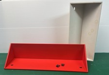 DUE SCAFFALI A PARETE KARTELL 7717 E 7718 VINTAGE DESIGN ANNA CASTELLI ANNI 70