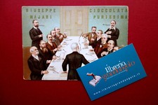 Cartoncino Pubblicitario Majani Cioccolata Purissima Cromolitografia Primo '900