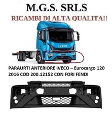 PARAURTI ANTERIORE CON FENDINEBBIA IVECO EUROCARGO 120 2016 (POLIPLAST)
