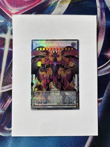 Red supernova dragon - supernova,