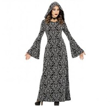 Costume tunica nera con