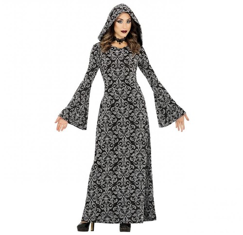 Costume tunica nera con
