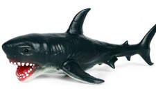 White Shark Sea Animal Toy 10"