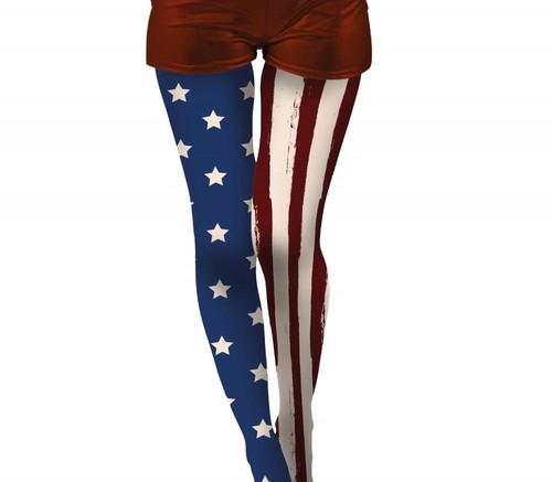 Collant stelle strisce - strisce, clown