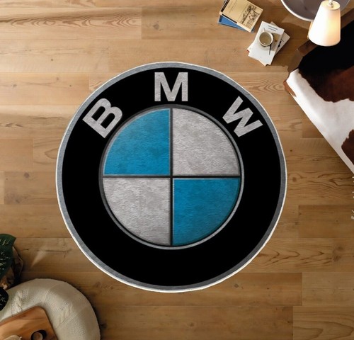 Tappeto con logo bmw - con,