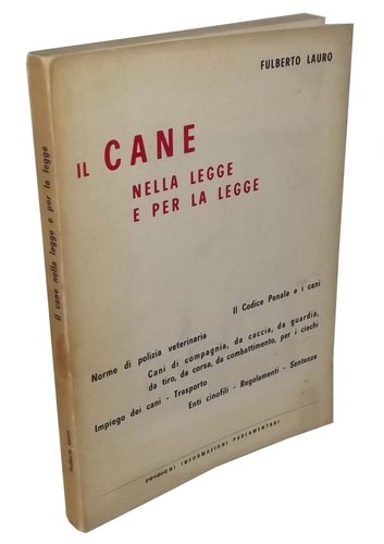 Cane nella legge - cane, per