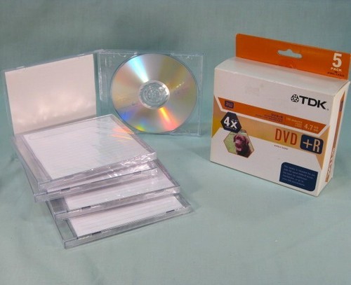 Tdk dvd registrabile 4x - tdk, dvd+r