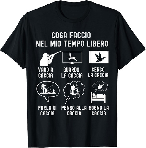 Maglietta caccia uomo papà - maglietta,