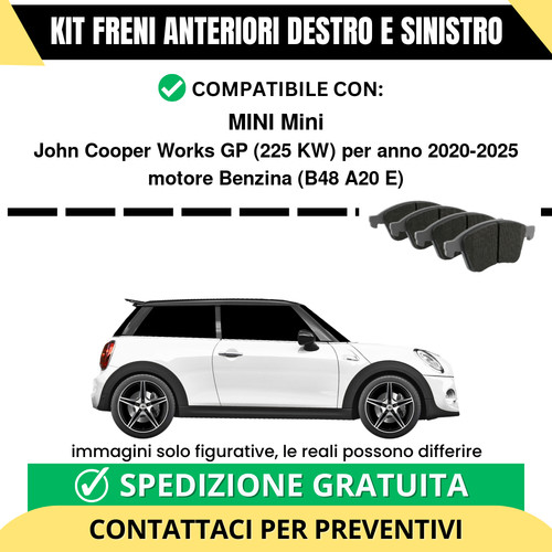 Pastiglie freno anteriori per - freno,
