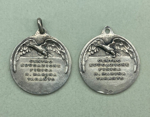 Coppia medaglia argento regia - medaglia,