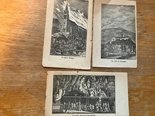 3 incisioni fine '800 - inizio