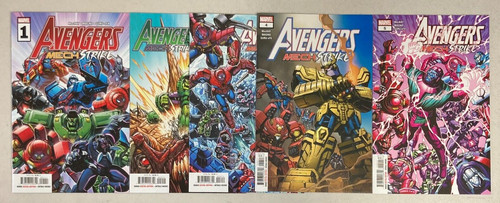 Avengers mech strike 5 - avengers, #1-5