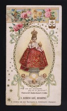 santino cromo-holy card S.LEGA -S.BAMBINO GESU' DI PRAGA-ARENZANO
