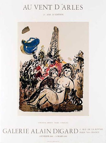 Marc chagall poster - marc,