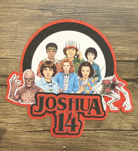 Cake topper stranger things - topper,