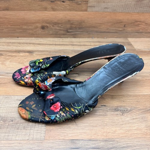 Gucci panno mules zoccoli - gucci,