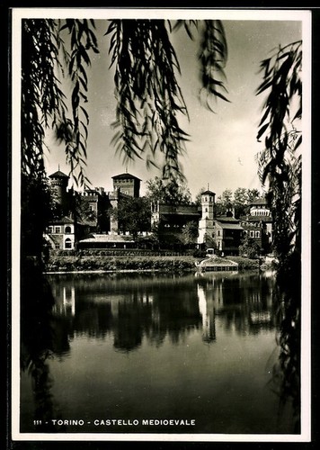 Cartolina torino castello - cartolina,