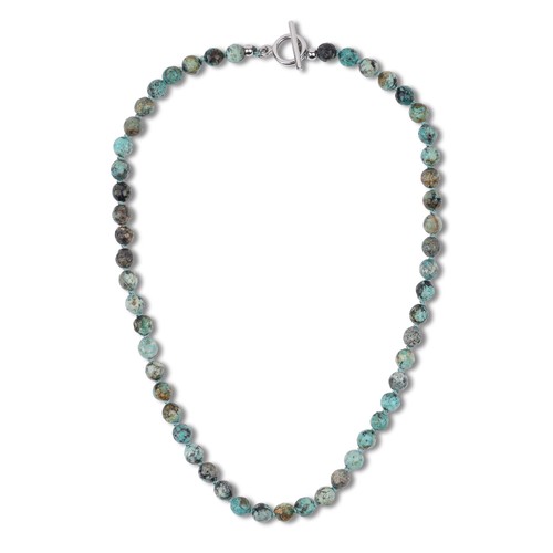 Collana uomo con perline di - da,
