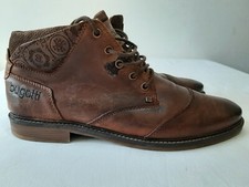 STIVALETTI, SCARPE BUGATTI  DESIGNER UOMO SIZE 43 PELLE