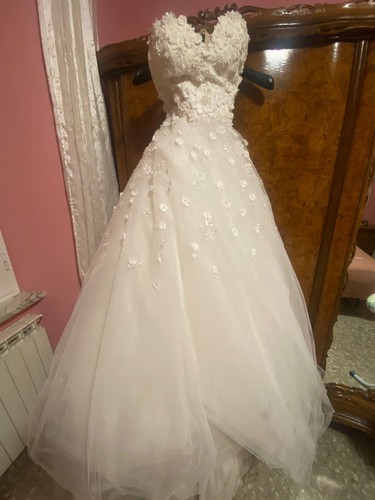 Vestito sposa con fiori - sposa,