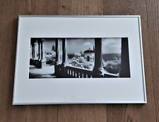 Quadro foto fotografia Liguria di Ponente Giardini Hanbury bianco nero cornice